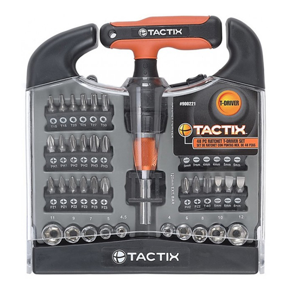 Tactix set alata u kutiji 48 kom 900221 Tactix set alata u kutiji 48 kom 900221